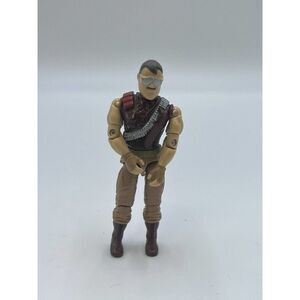 Vintage GI Joe Sgt Slaughter 1988 Hasbro Action Figure No Hat
